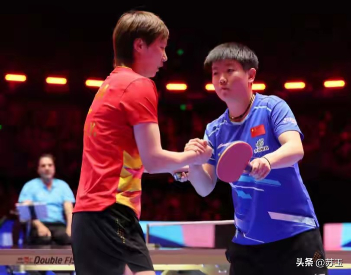 孙颖莎澳门世界杯三连冠，郭焱感慨53年历史空白